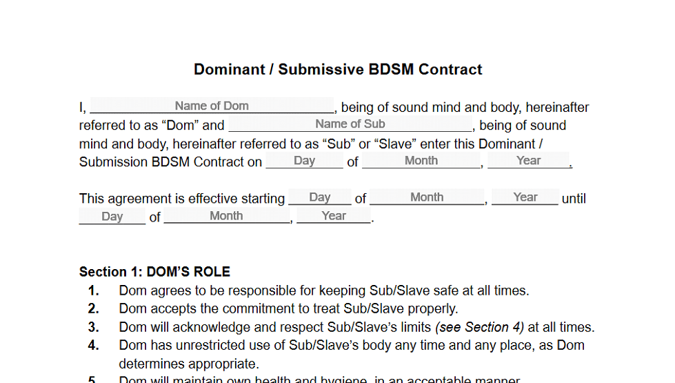 dominant-submissive-contract