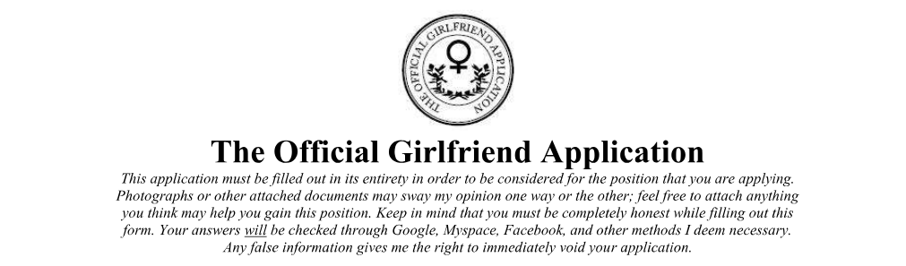 girlfriend-application