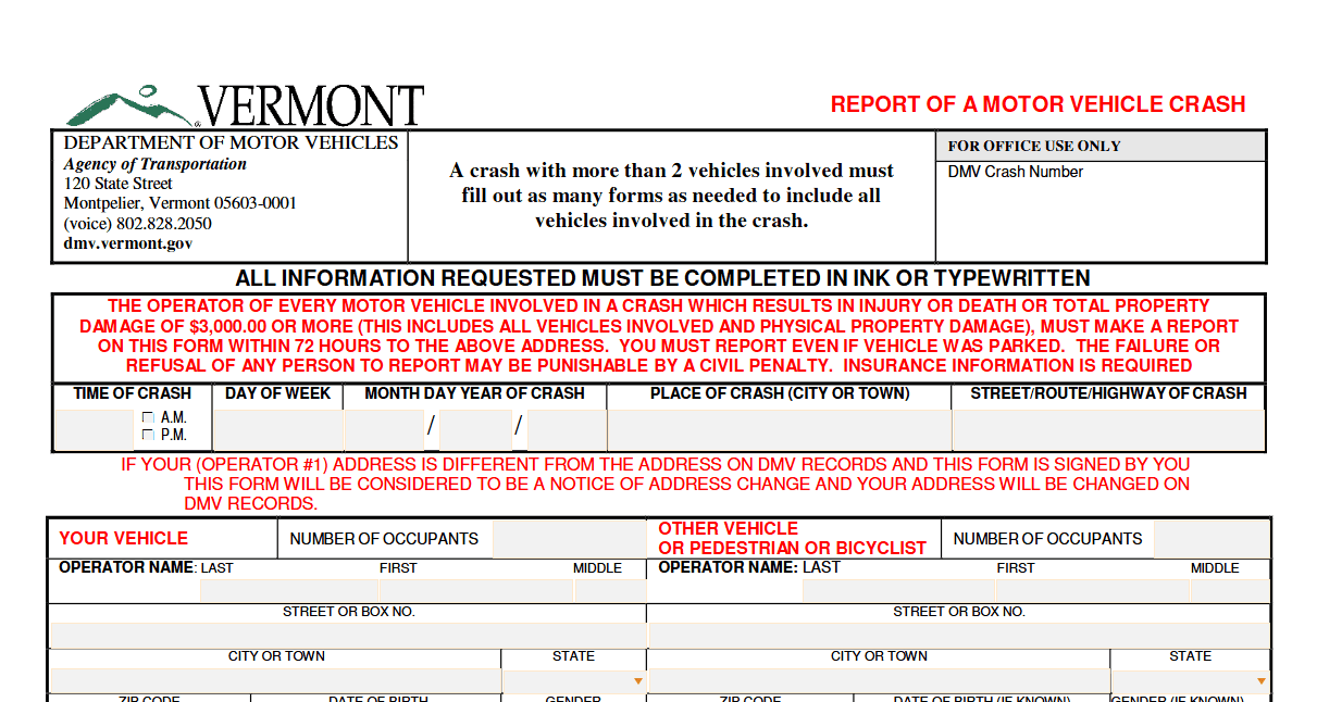 vermont-crash-report-form